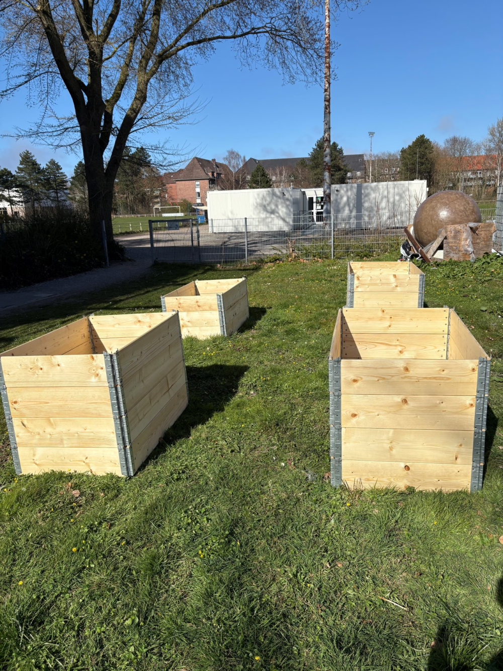Hochbeet Aufbau